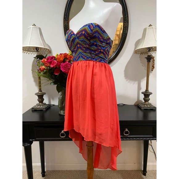 Nice high-low dress -size small - Picture 3 of 5